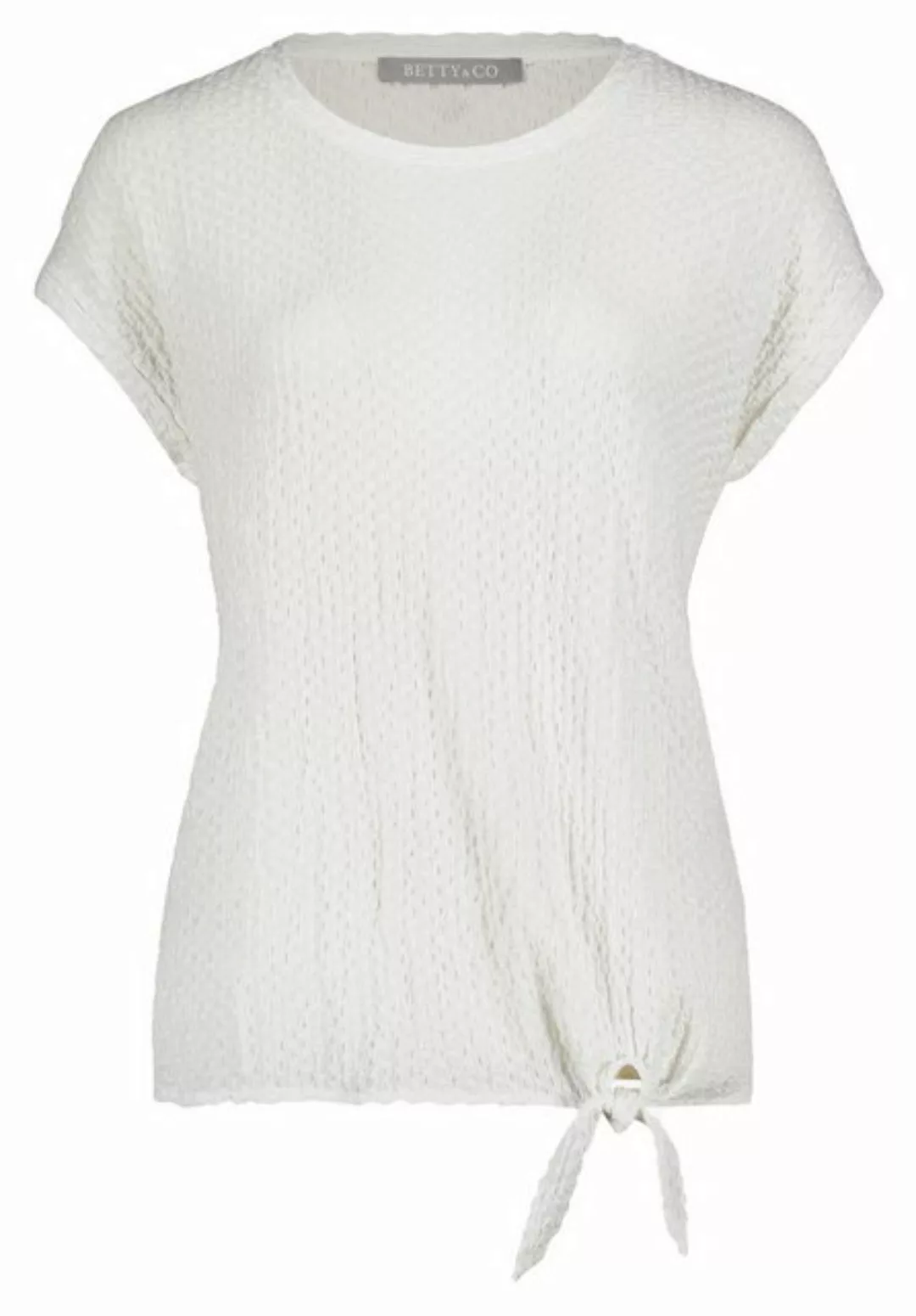 Betty&Co T-Shirt Shirt Kurz 1/2 Arm, Offwhite günstig online kaufen