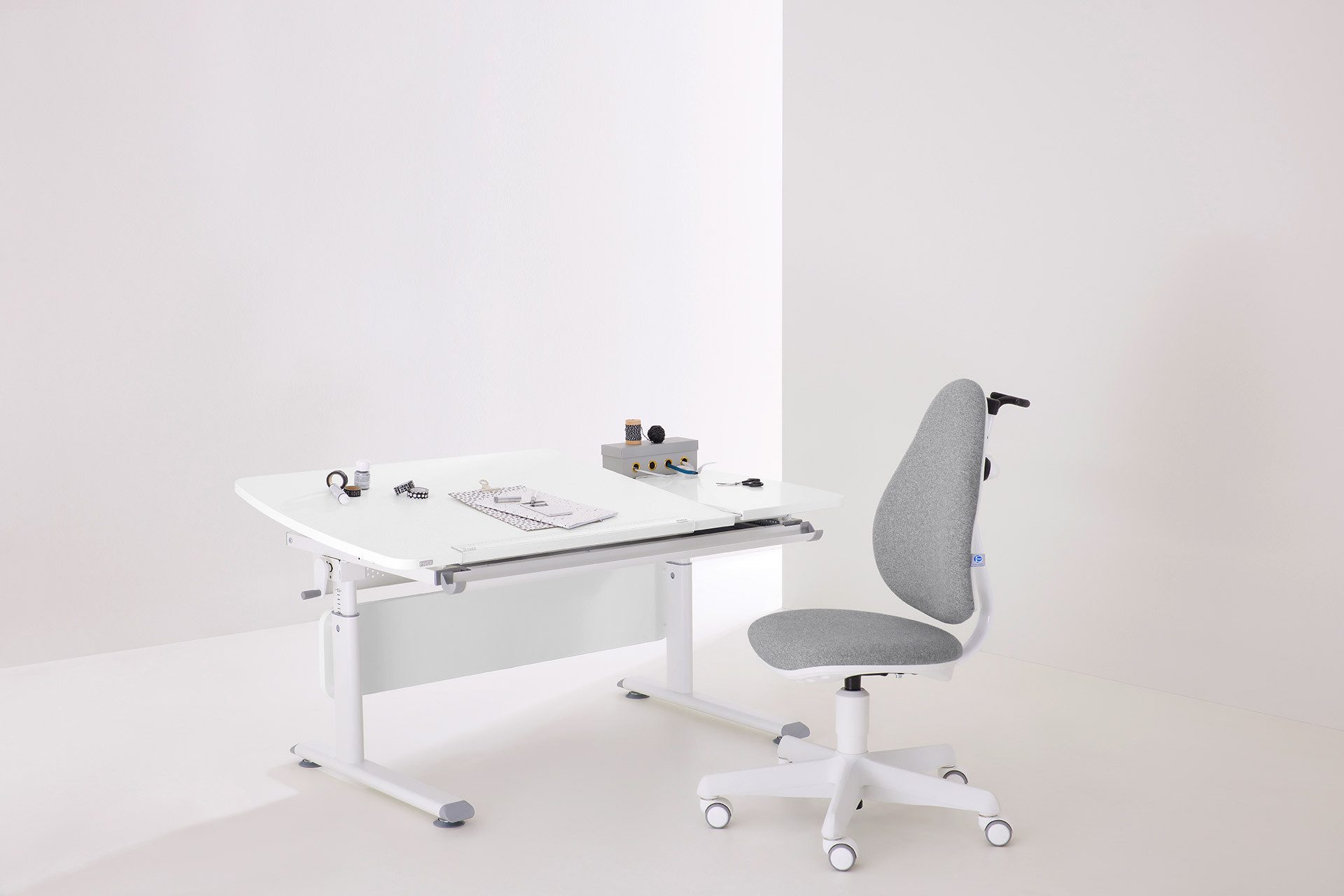 PAIDI Schreibtischstuhl "JOOKI S", Microfaser, ergonomisch mitwachsend günstig online kaufen