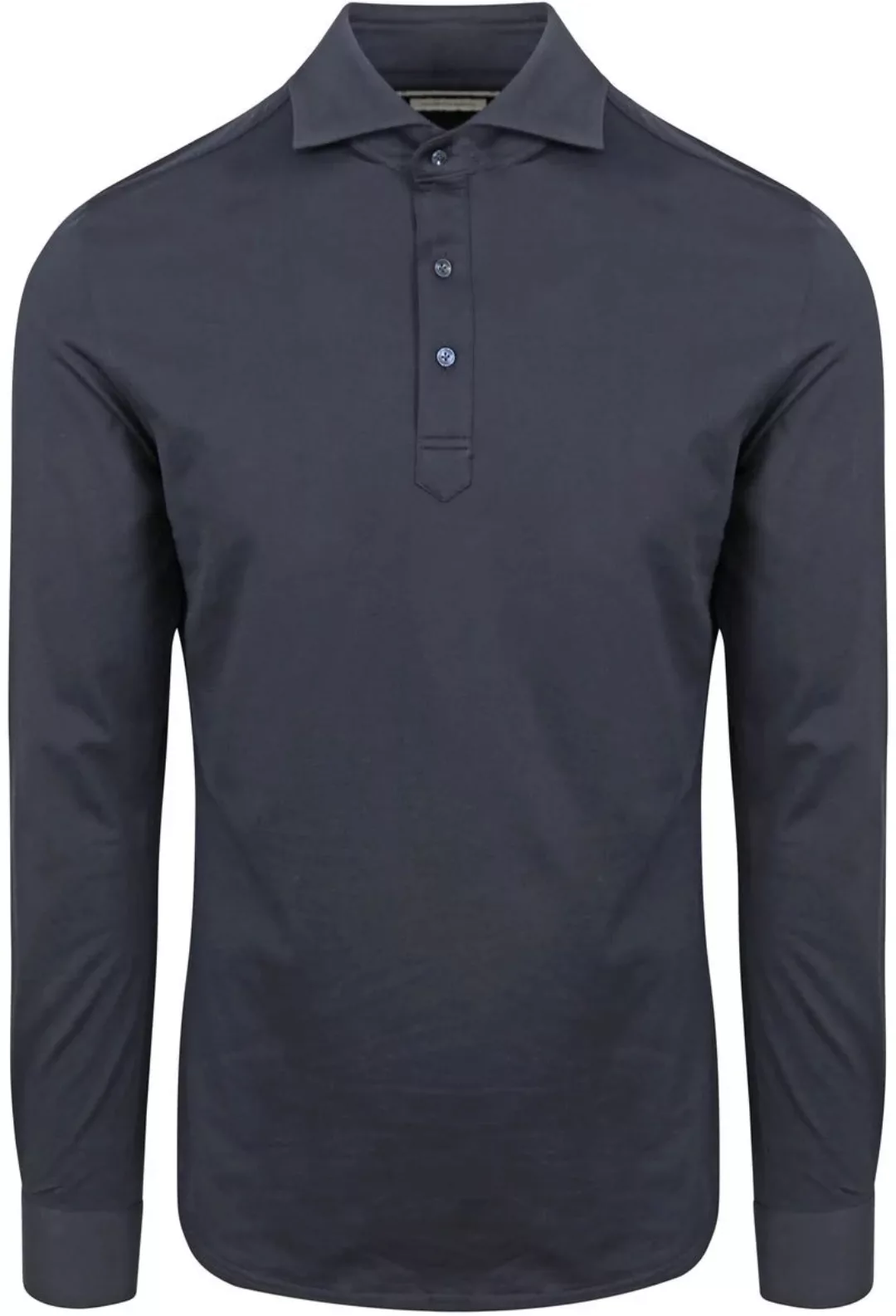 Profuomo Camiche Poloshirt Navy - Größe 40 günstig online kaufen