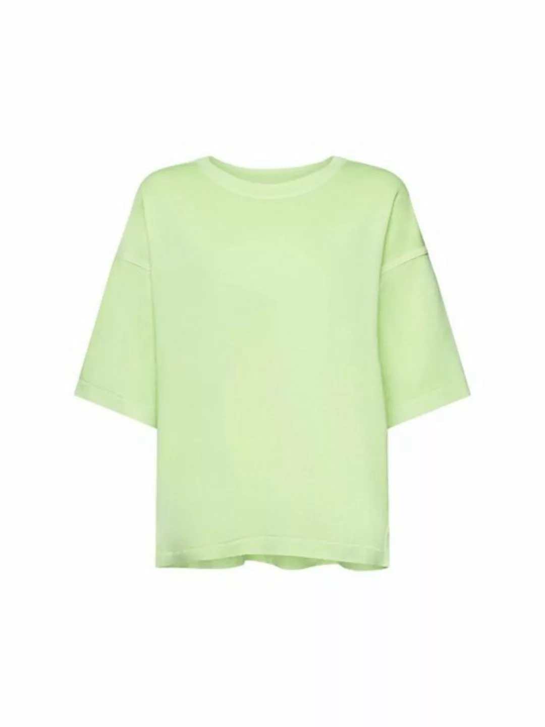 Esprit T-Shirt Oversize-T-Shirt aus Baumwolle (1-tlg) günstig online kaufen