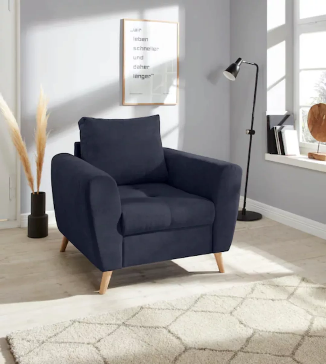 Home affaire Sessel »Penelope Luxus«, mit besonders hochwertiger Polsterung günstig online kaufen