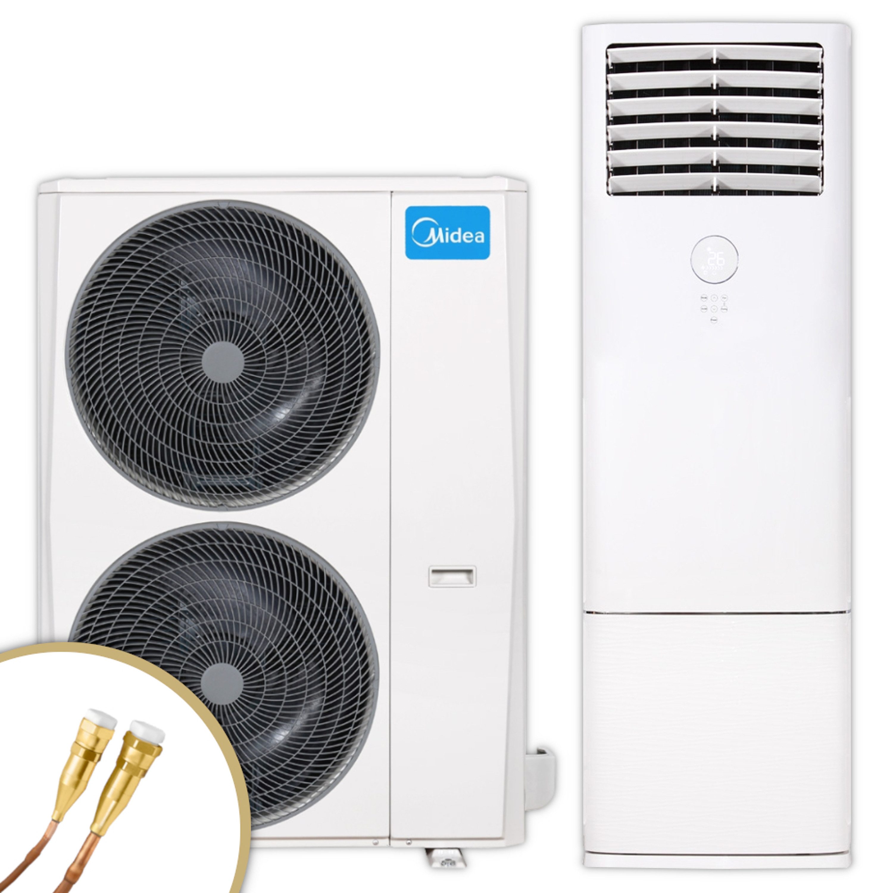 Midea Split-Klimagerät MFGD-48HRFN8-QRD0W + MOE30-48HFN8-ME günstig online kaufen