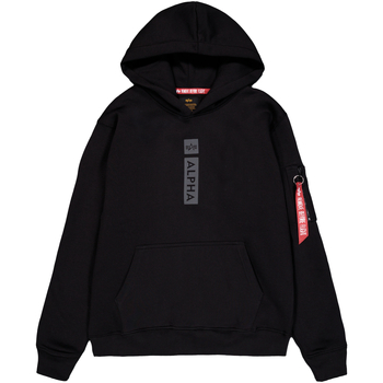 Alpha Industries  Sweatshirt Alpha Puff Print Hoodie - black günstig online kaufen