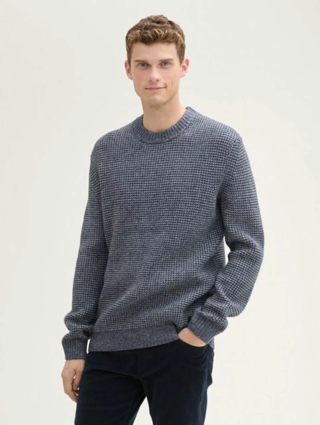 TOM TAILOR Strickpullover Strickpullover mit Struktur günstig online kaufen