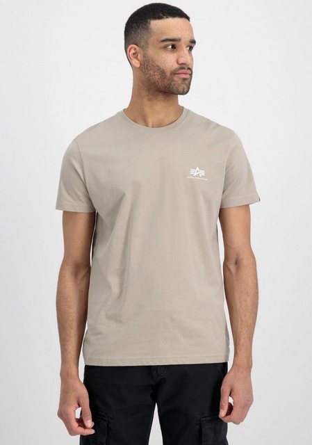 Alpha Industries Rundhalsshirt BASIC T SMALL LOGO günstig online kaufen