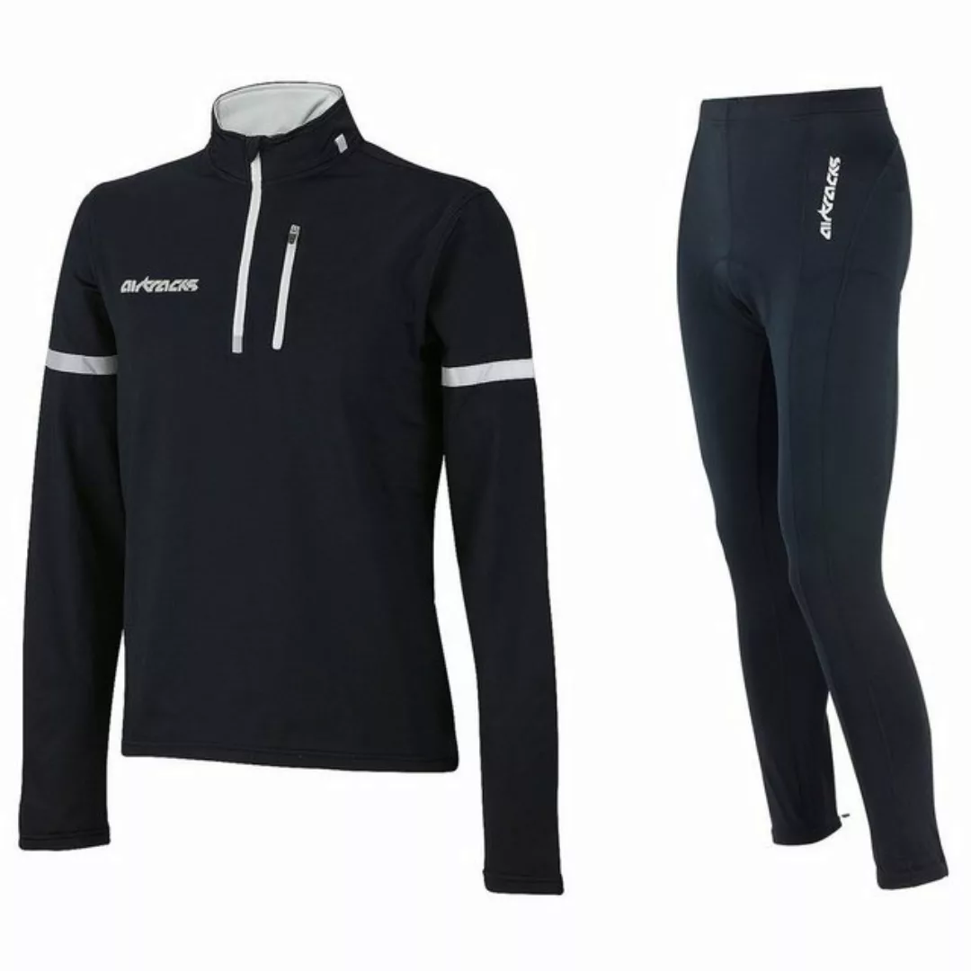 Airtracks Fahrradhose Herren Thermo Radtrikot Set (Fahrradtrikot Set, 2-tlg günstig online kaufen