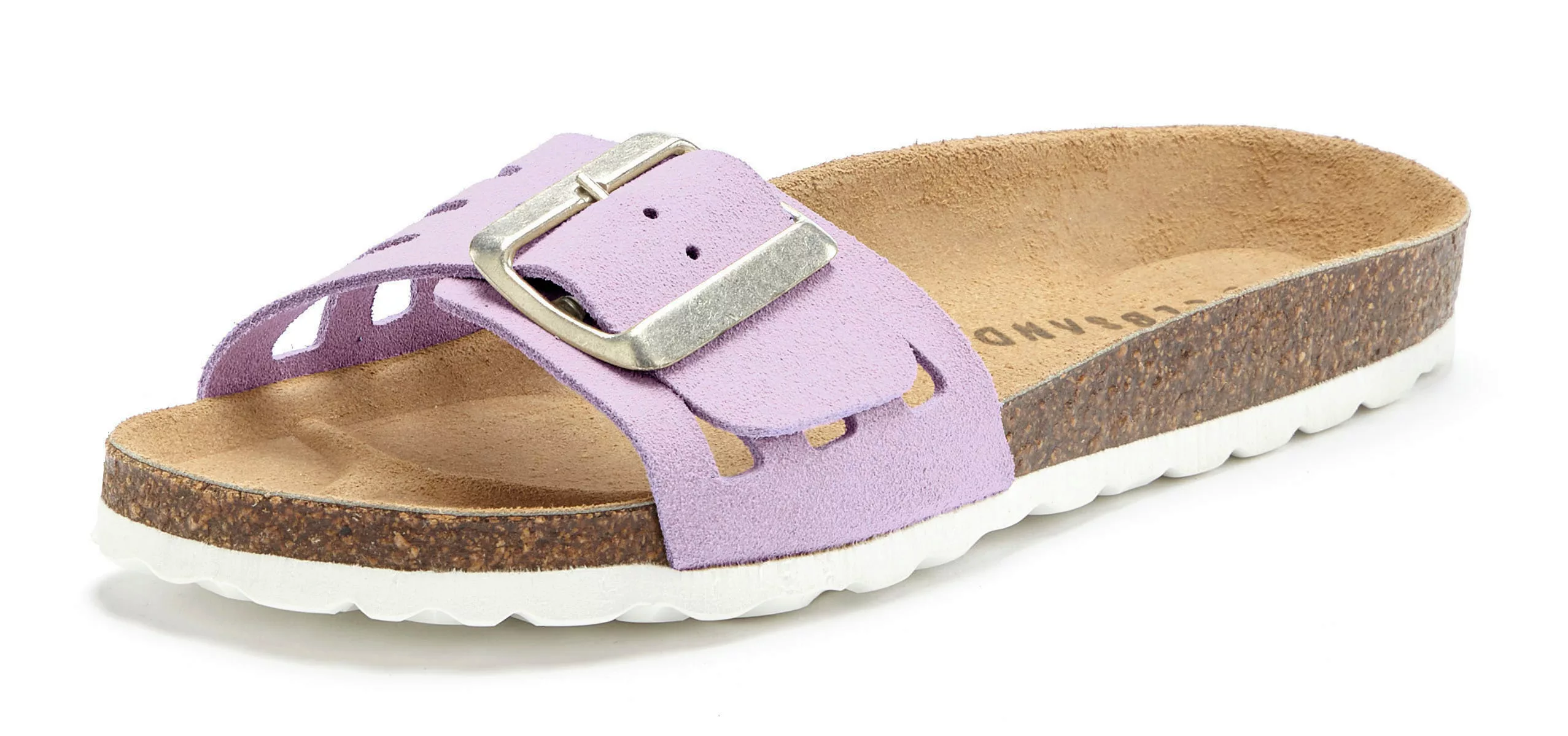 Elbsand Pantolette "Sandale", Mule, offener Schuh aus Leder mit weichem Kom günstig online kaufen