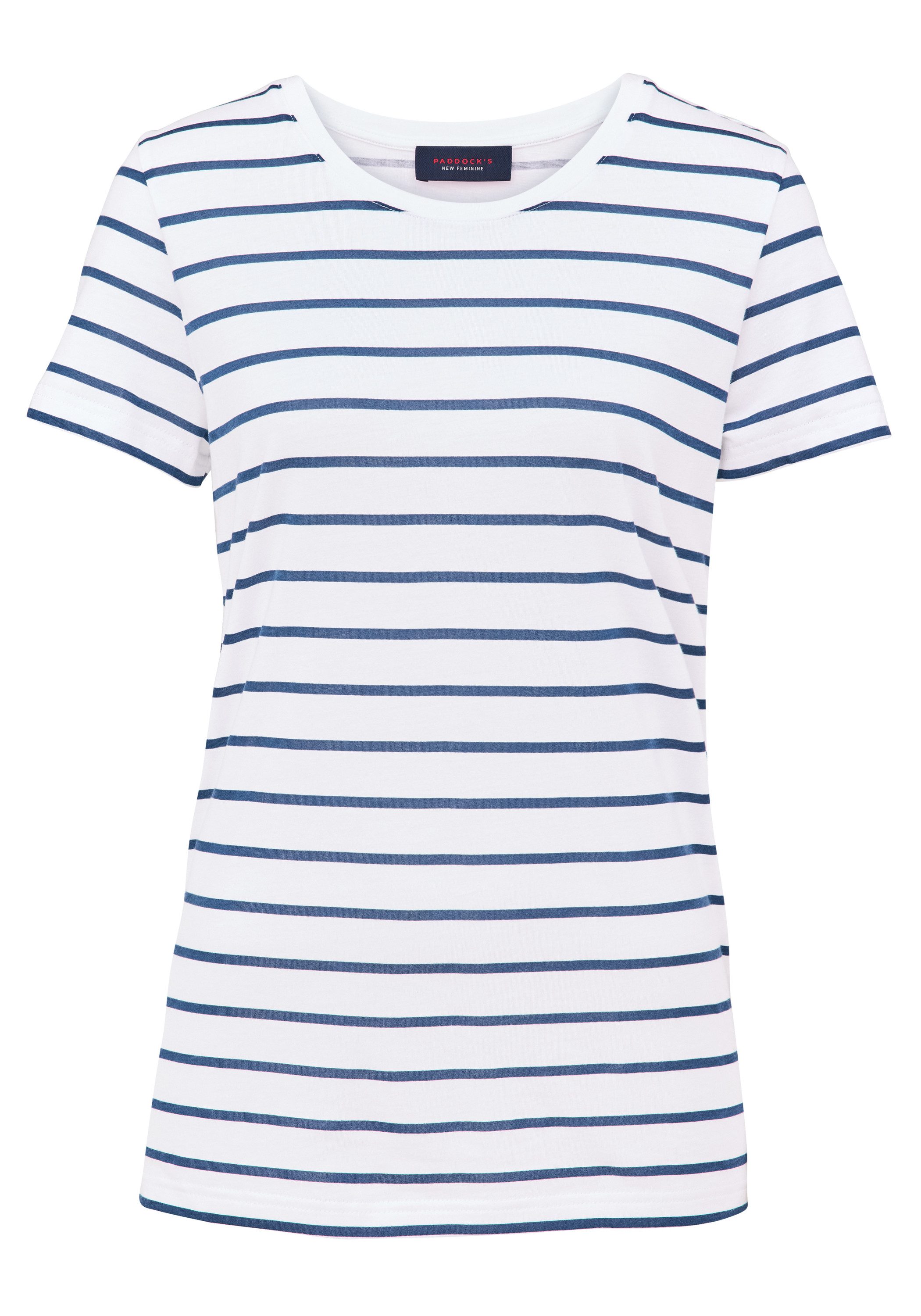 Paddock's Kurzarmshirt Short sleeve Damen Rundhals günstig online kaufen