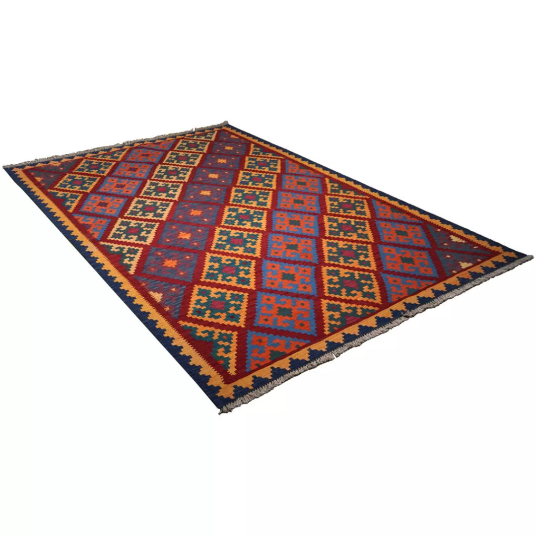 PersaTepp Teppich Kelim Gashgai multicolor B/L: ca. 168x238 cm günstig online kaufen