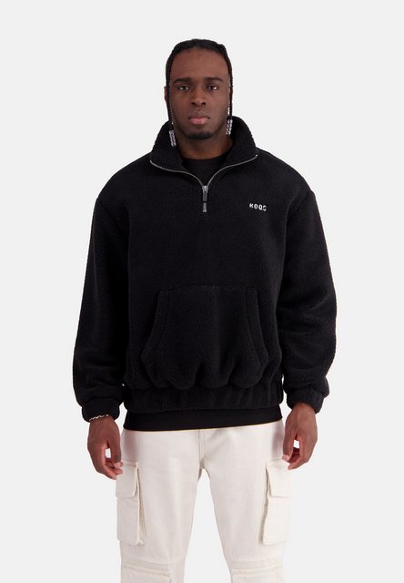 KOQS Hoodie Teddy Half-Zip günstig online kaufen