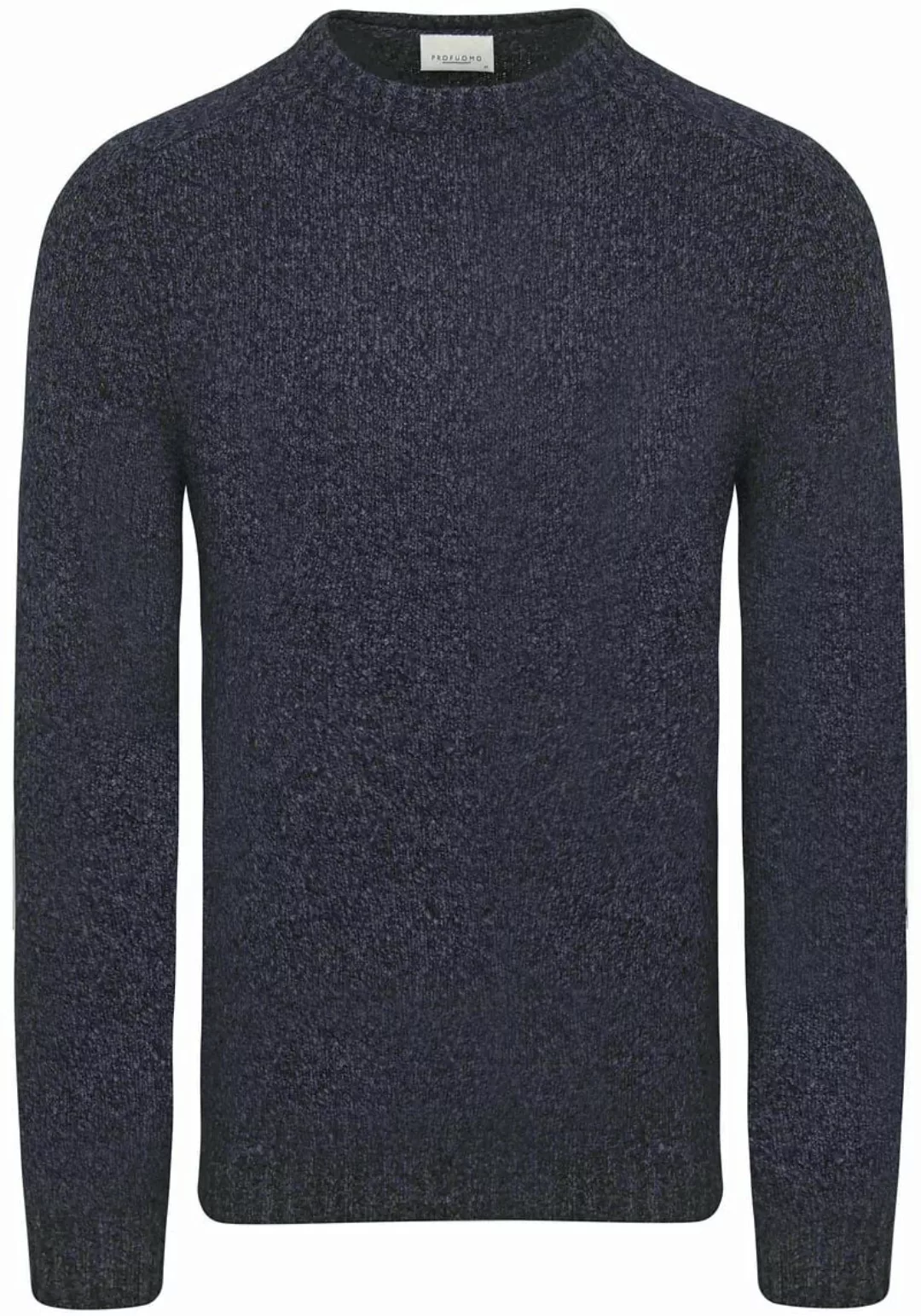 Profuomo Pullover Boiled Wool Navy - Größe XL günstig online kaufen