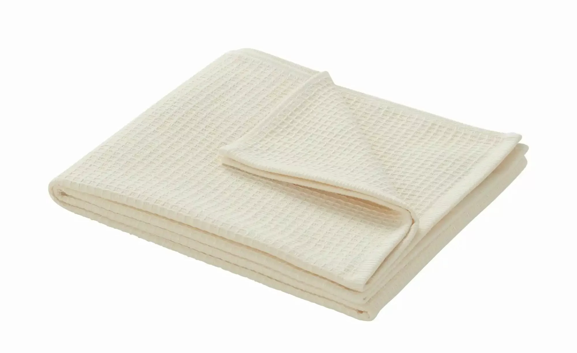 como Handtuch  Waffle ¦ creme ¦ reine Baumwolle ¦ Maße (cm): B: 50 Badtexti günstig online kaufen