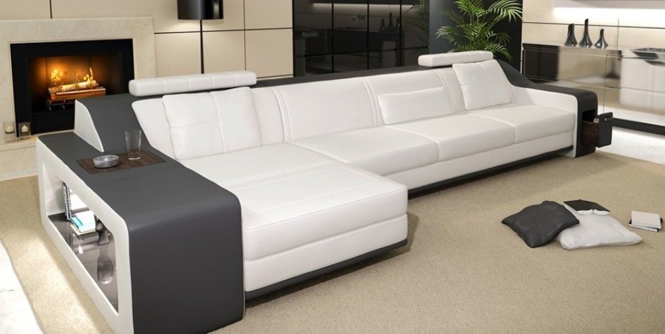 JVmoebel Ecksofa Designer Beige Wohnlandschaft luxus Ecksofa Polster Couch günstig online kaufen