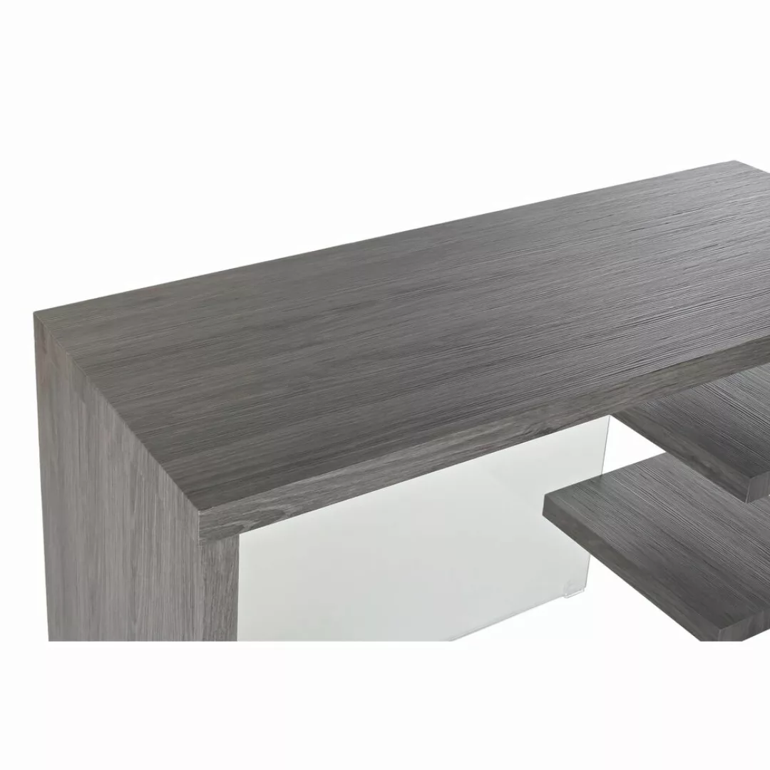Schreibtisch Dkd Home Decor Kristall Grau Durchsichtig Mdf Verre Trempé (12 günstig online kaufen