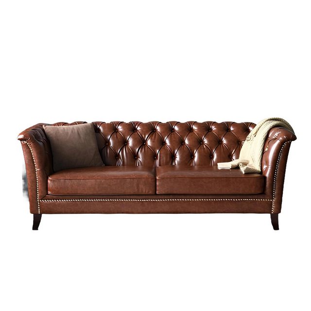 Xlmoebel Chesterfield-Sofa Neu Luxuriöses Zweisitzer-Sofa mit klassischem D günstig online kaufen