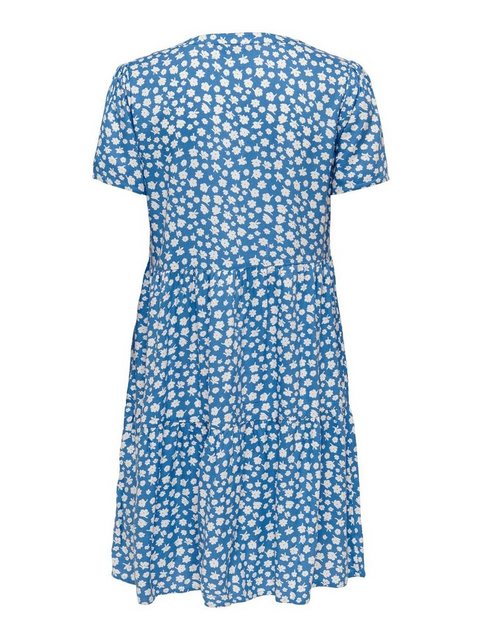 ONLY Shirtkleid Kurzes Blusen V-Ausschnitt Kleid ONLZALLY (knielang) 4928 i günstig online kaufen