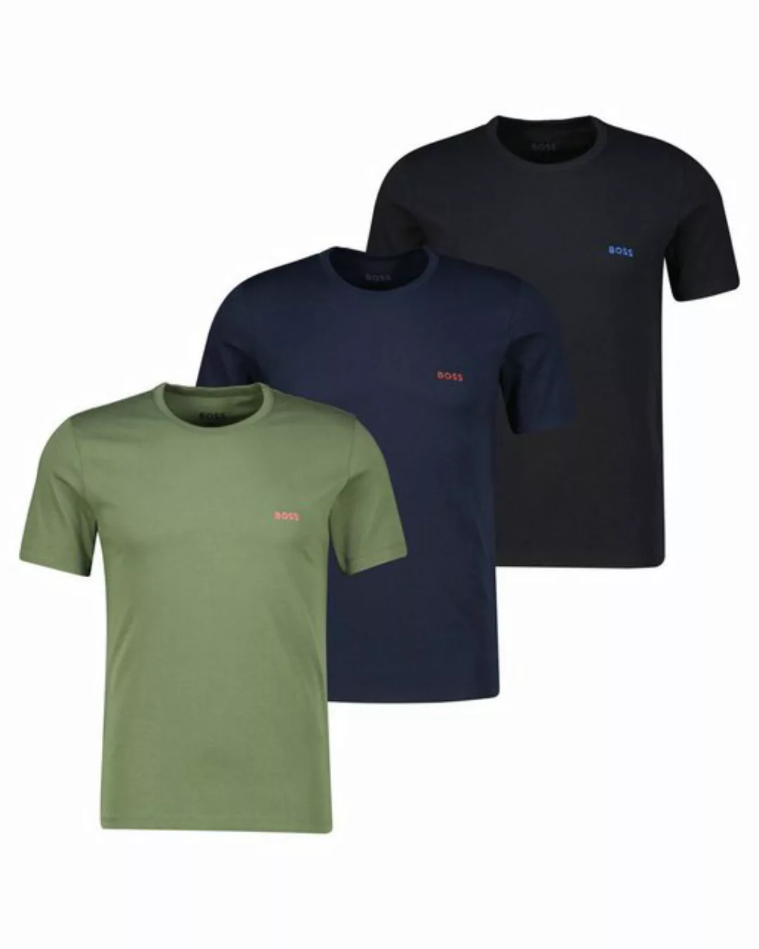 BOSS T-Shirt TShirtRN 3P Classic (Packung, 3-tlg., 3er) mit Rundhalsausschn günstig online kaufen