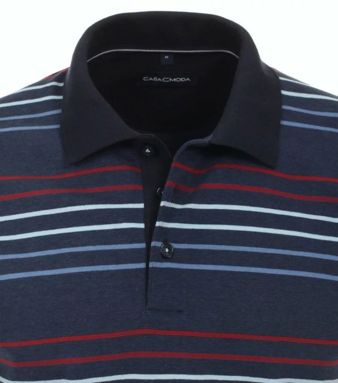 CASAMODA Poloshirt "CASAMODA Polo-Shirt gestreift" günstig online kaufen