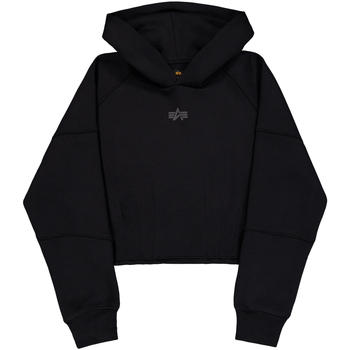 Alpha Industries  Sweatshirt Waisted Hoodie W - black günstig online kaufen
