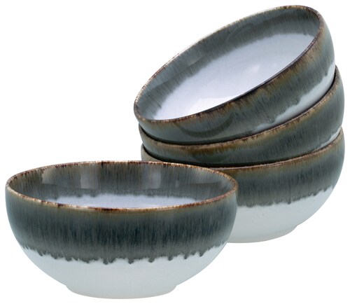 CreaTable Schale »Cascade, Buddha Bowl 17,5 cm 4-tlg«, 4 tlg., aus Steinzeu günstig online kaufen