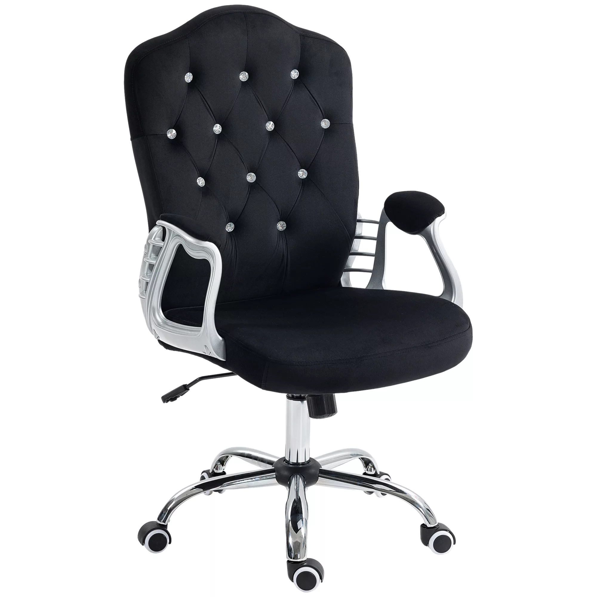 HOMCOM Bürostuhl Kunstleder ergonomischer Schreibtischstuhl 104-114 cm höhe günstig online kaufen