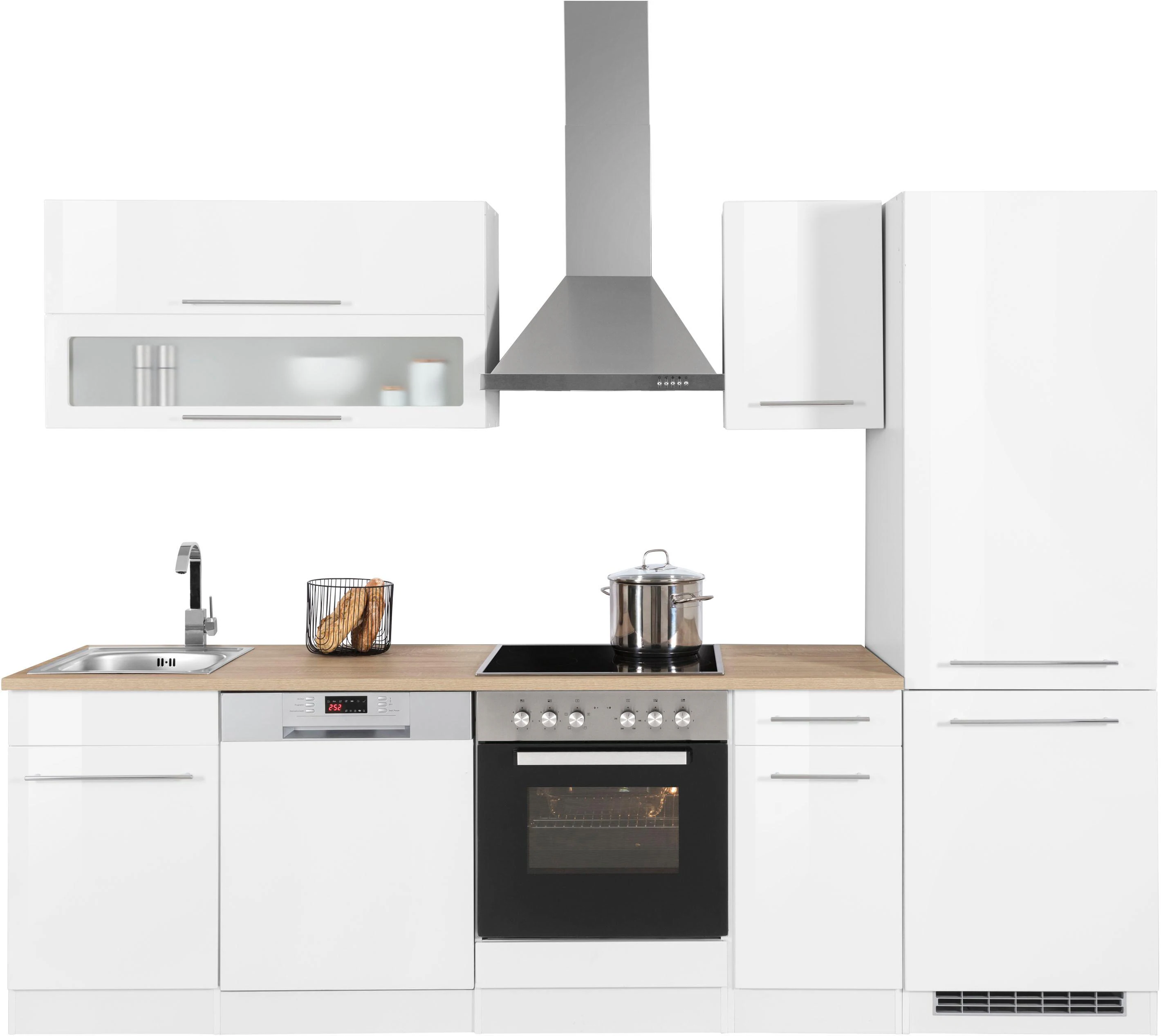 HELD MÖBEL Küchenzeile "Eton", ohne E-Geräte, Breite 270 cm günstig online kaufen
