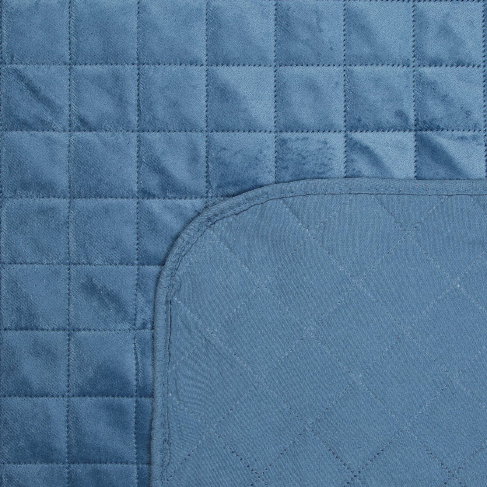 Design91 Tagesdecke LUIZ, Gesteppte Decke Zweiseitig günstig online kaufen