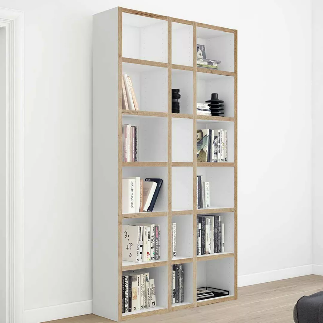 Modernes Regal für Bücher Made in Germany 120 cm breit günstig online kaufen