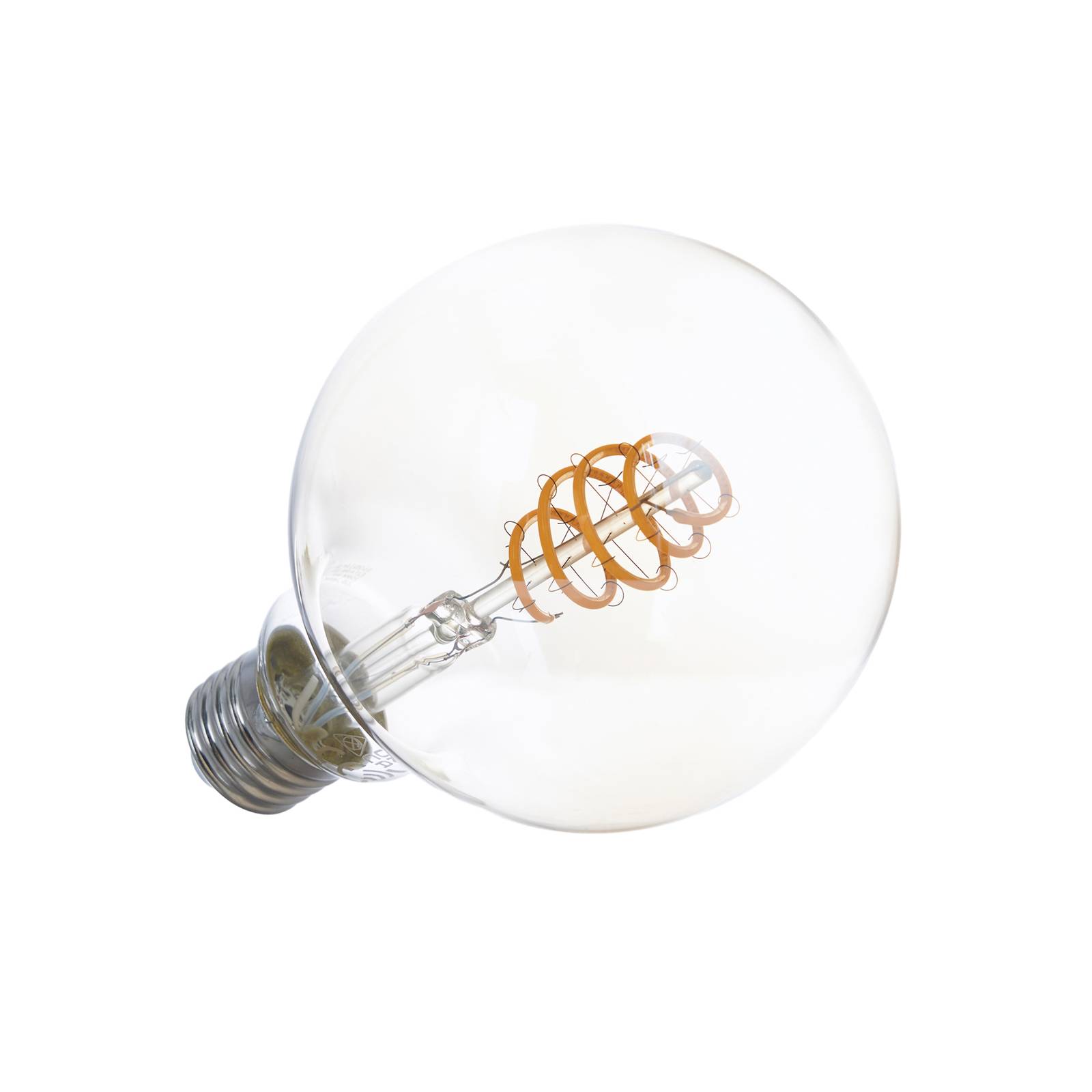 LUUMR Smart LED-Globelampe 3er E27 G95 4,9W klar amber Tuya günstig online kaufen