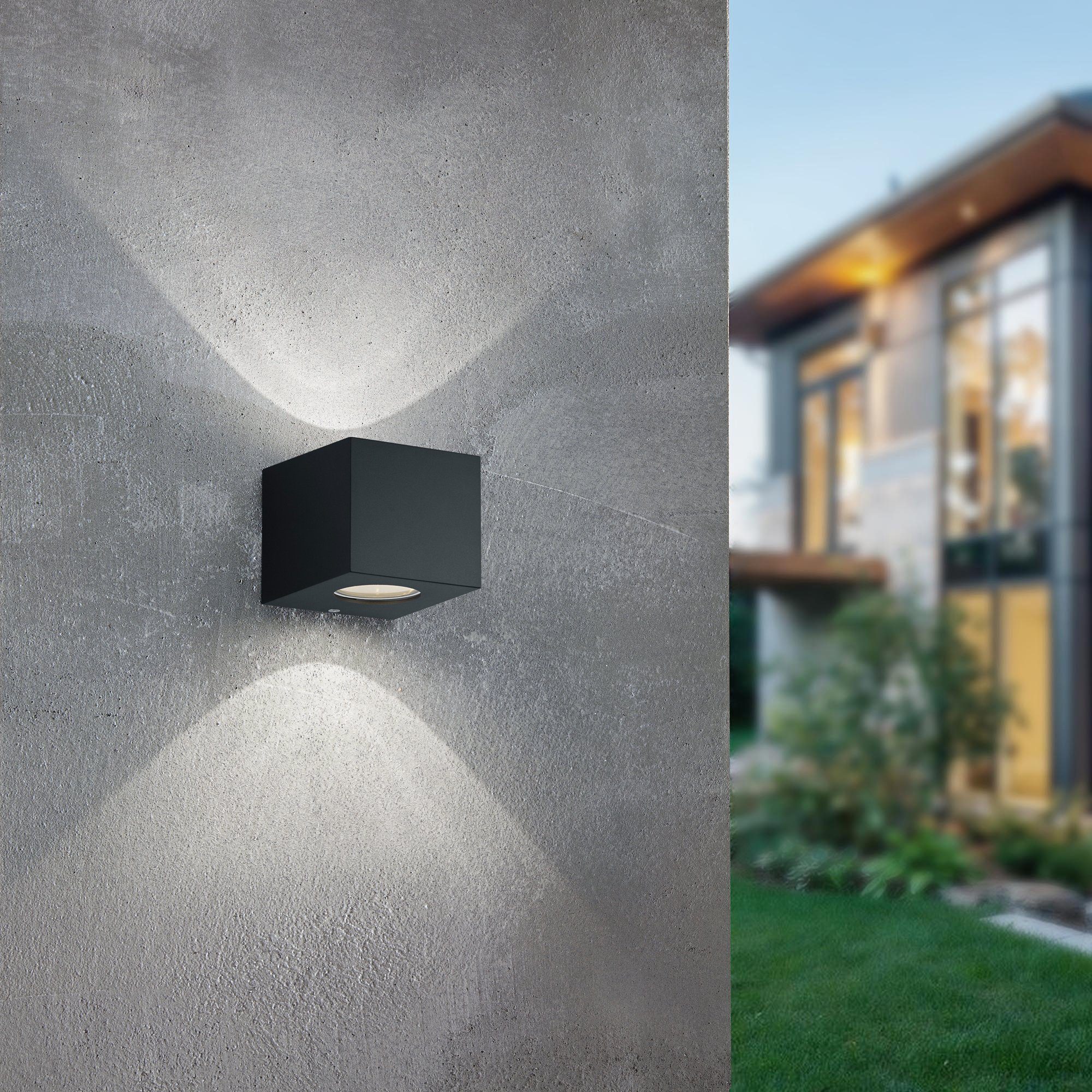 Reality Leuchten LED Außen-Wandleuchte Cordoba, LED günstig online kaufen