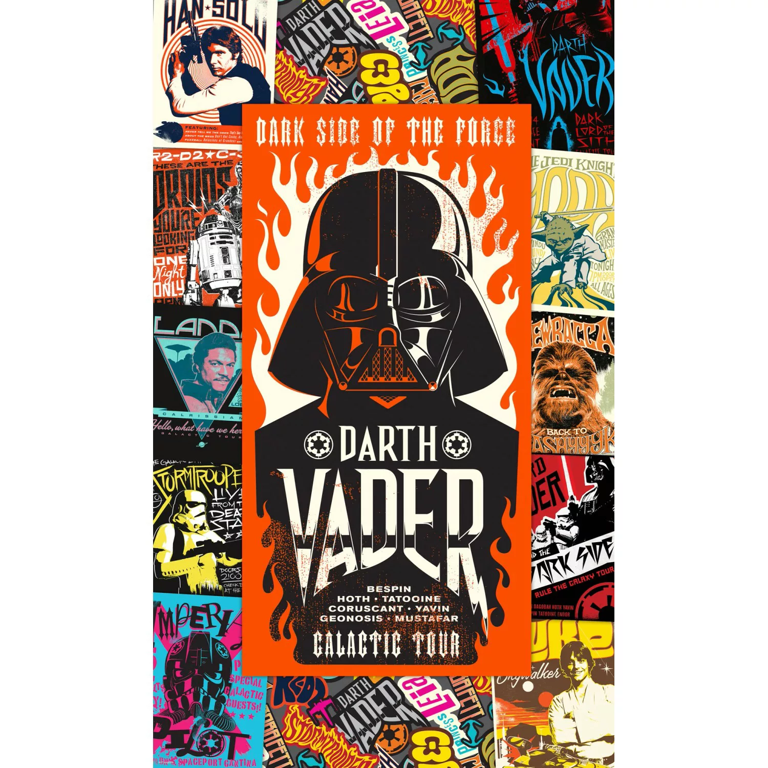 Komar Vliestapete »Star Wars Rock On Posters« günstig online kaufen