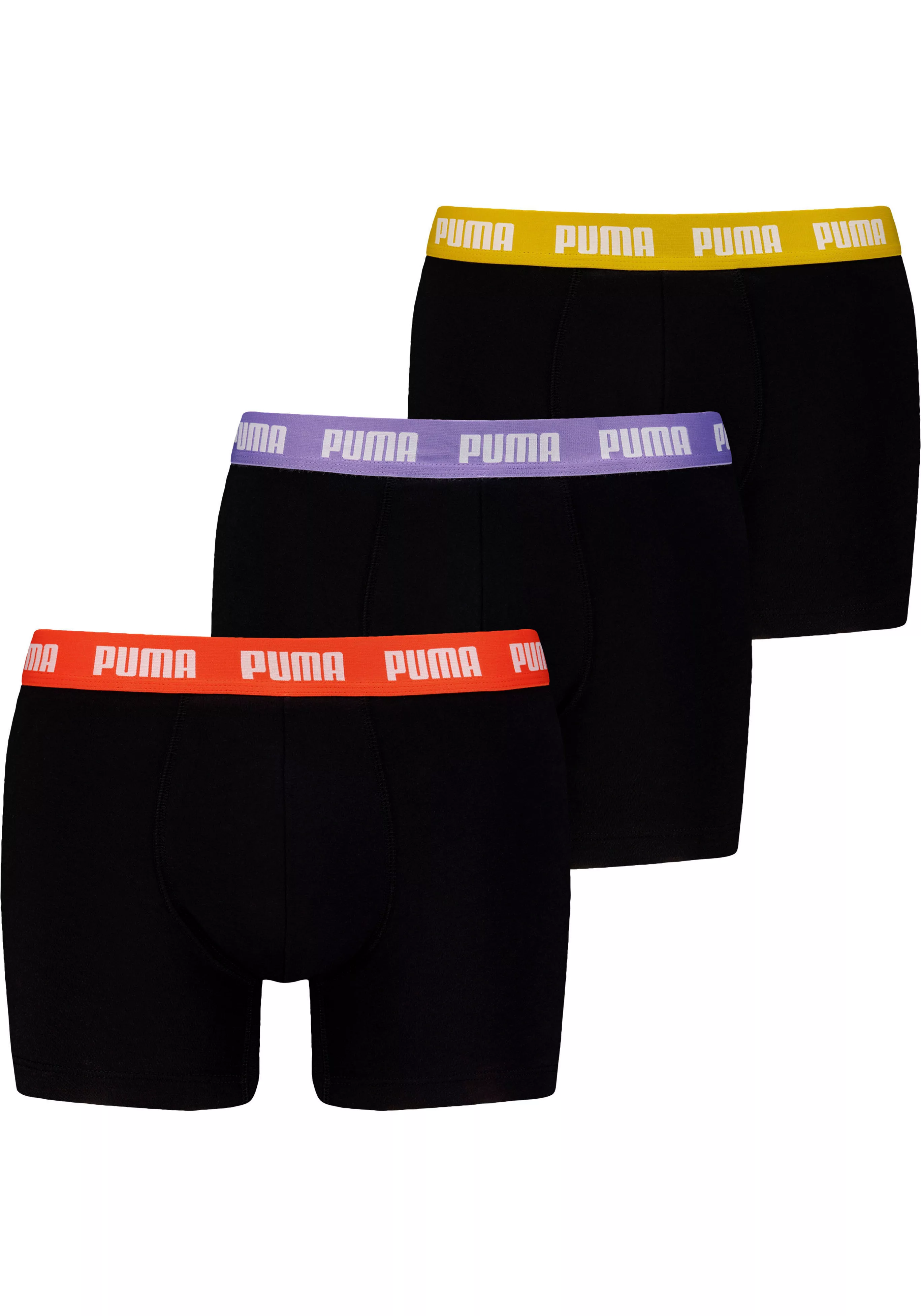 PUMA Boxershorts "PUMA MEN EVERYDAY BOXERS 3P", (3er Pack), mit Komfortbund günstig online kaufen