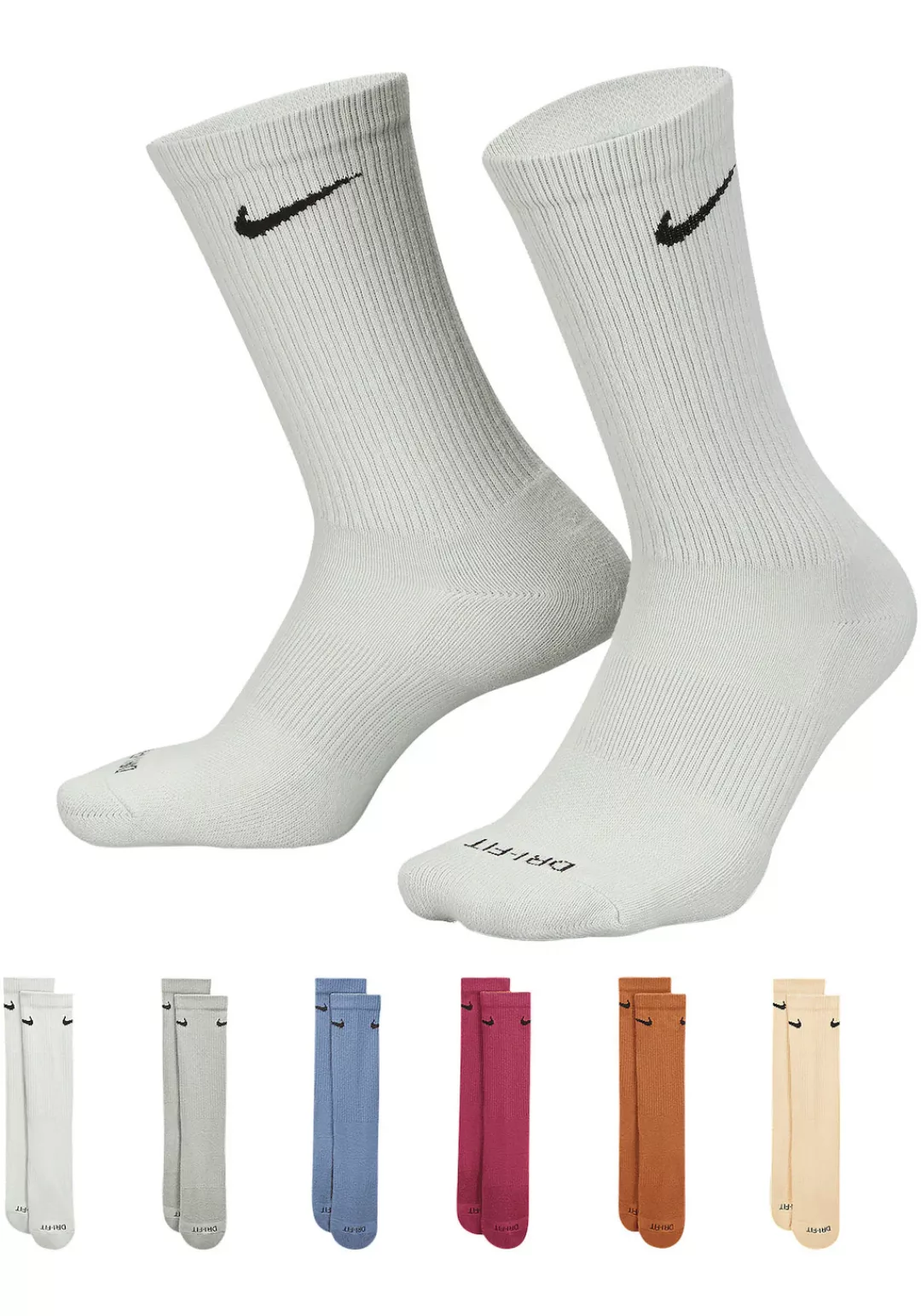 Nike Sportsocken "Everyday Plus Cushioned Training Crew Socks (Pairs)", (6 günstig online kaufen