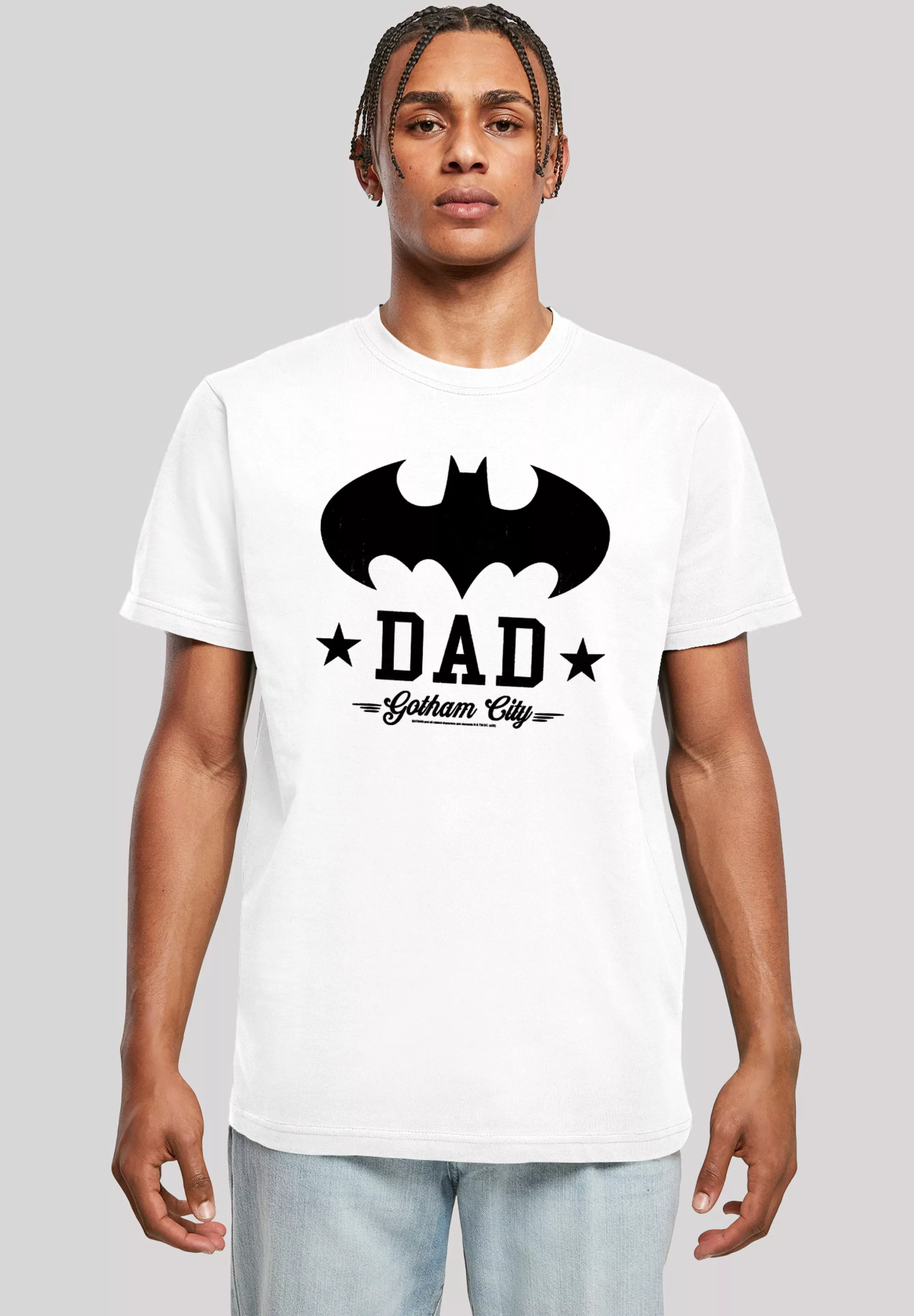 F4NT4STIC T-Shirt "DC Comics Batman Bat Dad Long Sleeved", Print günstig online kaufen