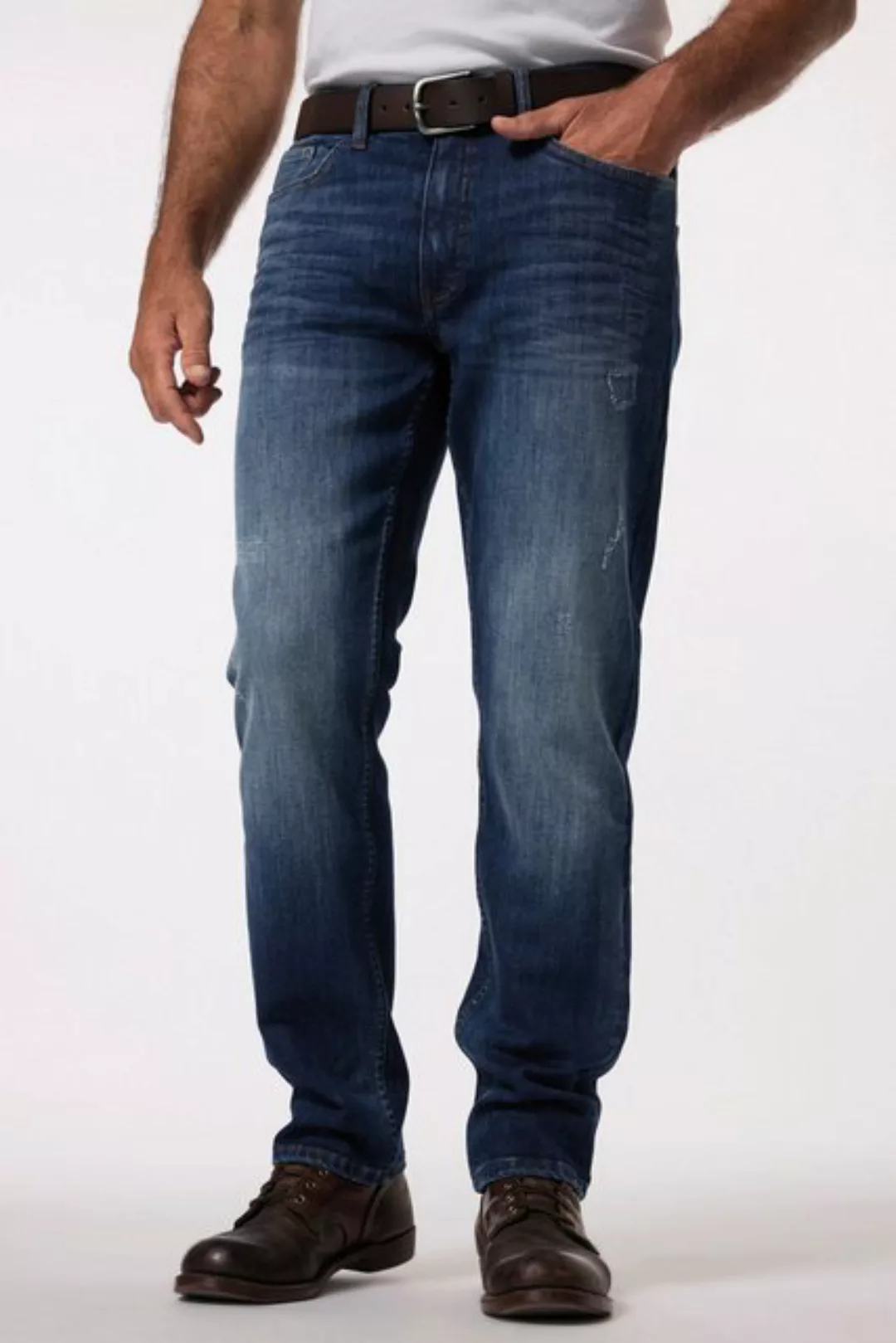 JP1880 5-Pocket-Jeans JP 1880 Jeans Denim FLEXNAMIC® destroyed 5-Pocket günstig online kaufen