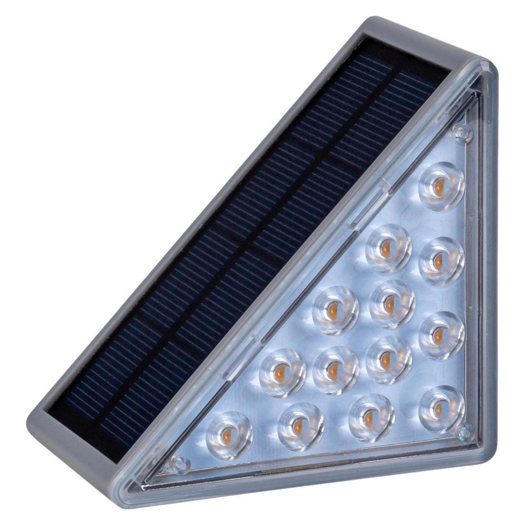 Näve Leuchten Solarleuchte 5313616 grau Kunststoff B/H/T: ca. 5,2x6,2x11 cm günstig online kaufen