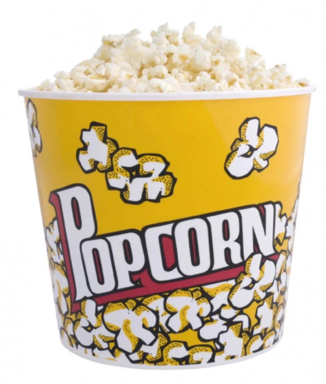 Popcornbecher 2,8 Liter 18 X 17,5 Cm Polypropylen Gelb günstig online kaufen