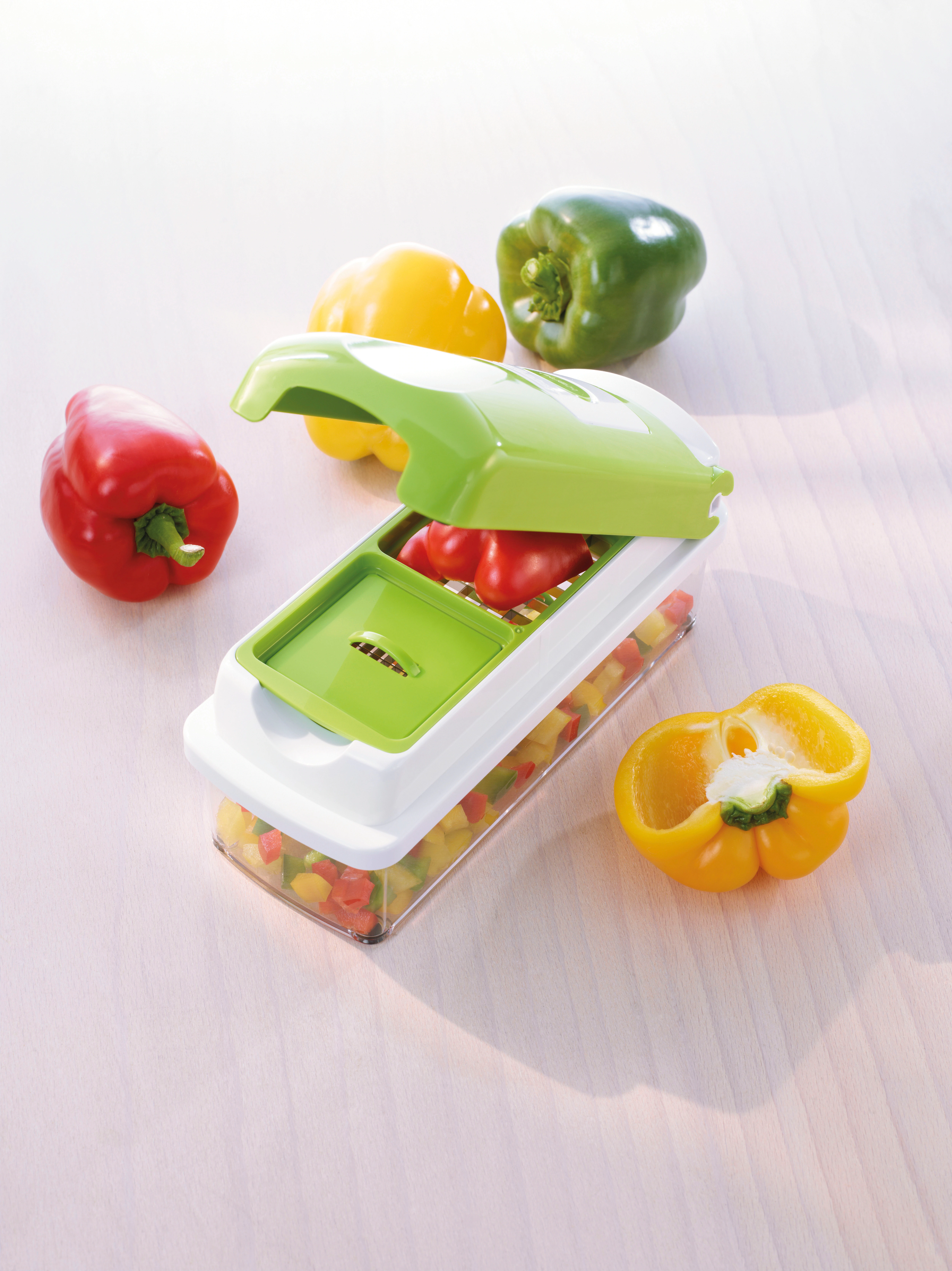 Genius Zerkleinerer »Nicer Dicer smart inkl. CLIA Rainbow Putzschwamm, Set günstig online kaufen