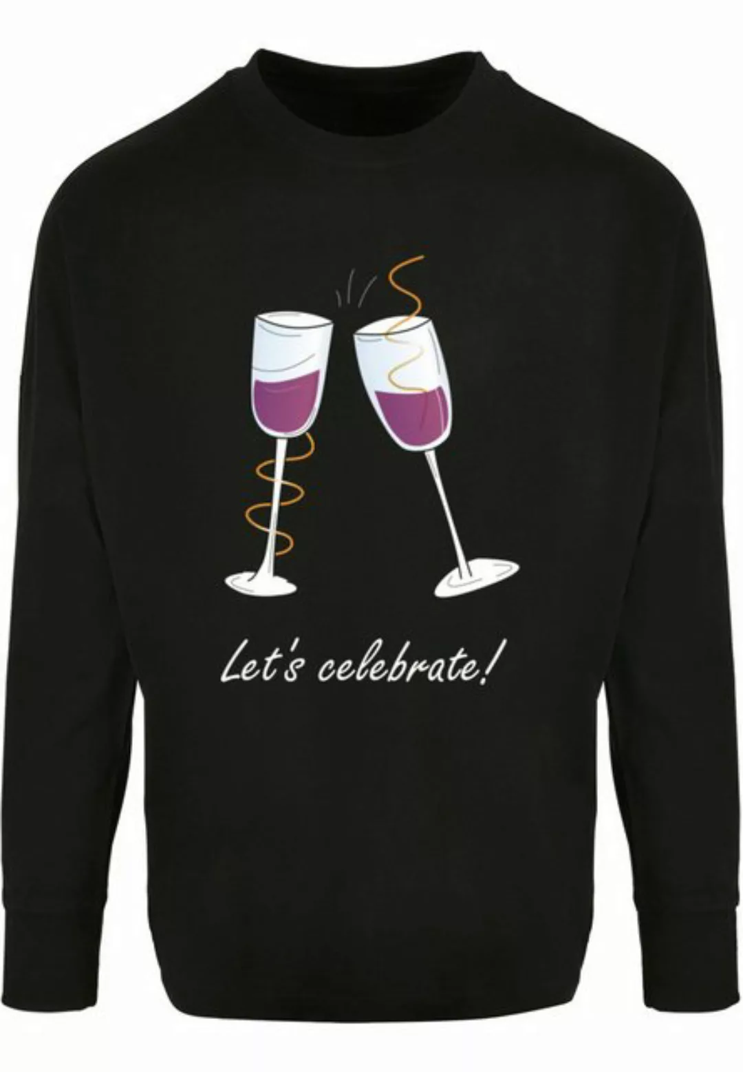 Merchcode Longsleeve Merchcode Herren Lets celebrate Oversized Longsleeve ( günstig online kaufen