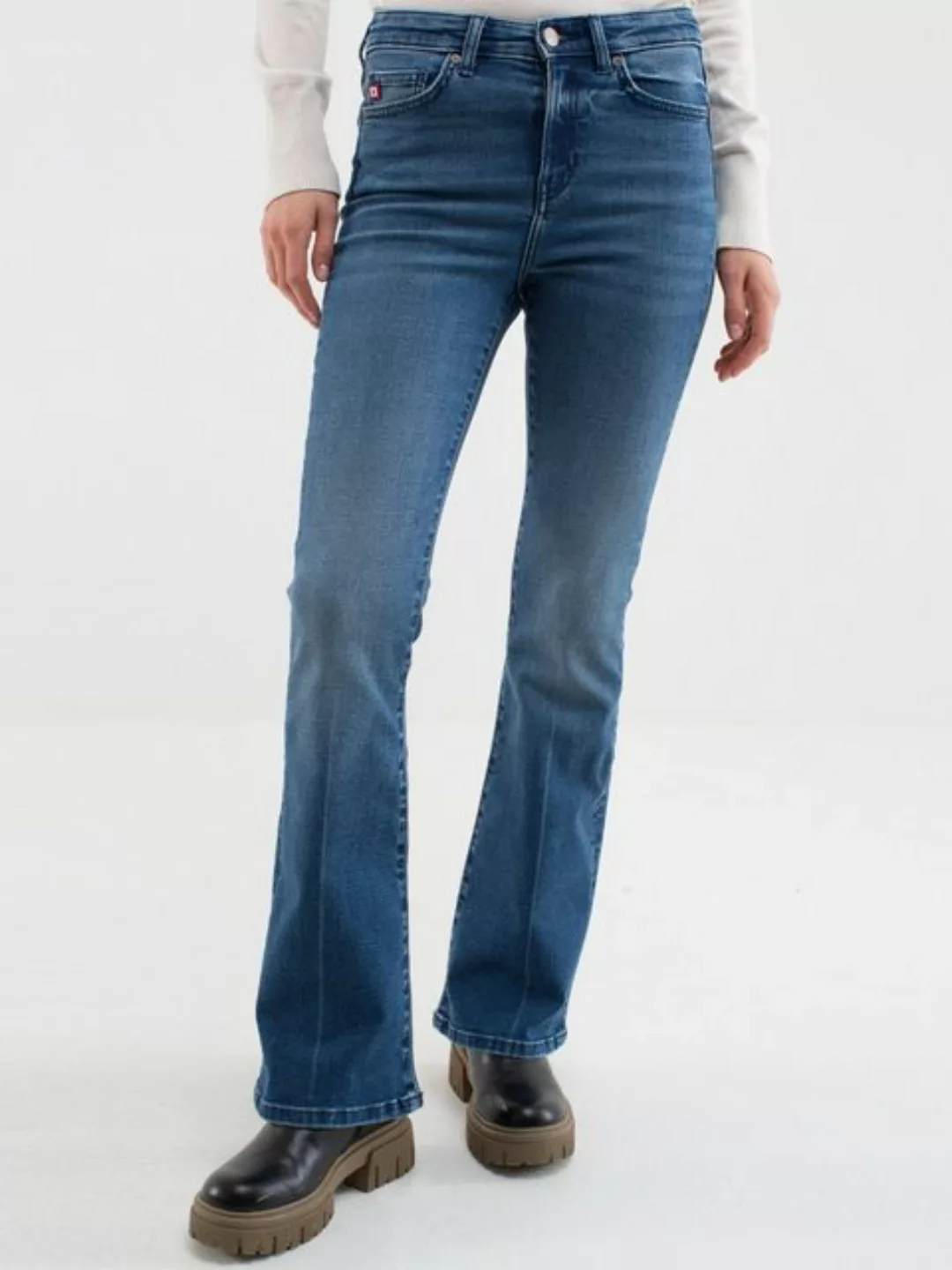 BIG STAR Bootcut-Jeans CLARA FLARE hohe Leibhöhe günstig online kaufen