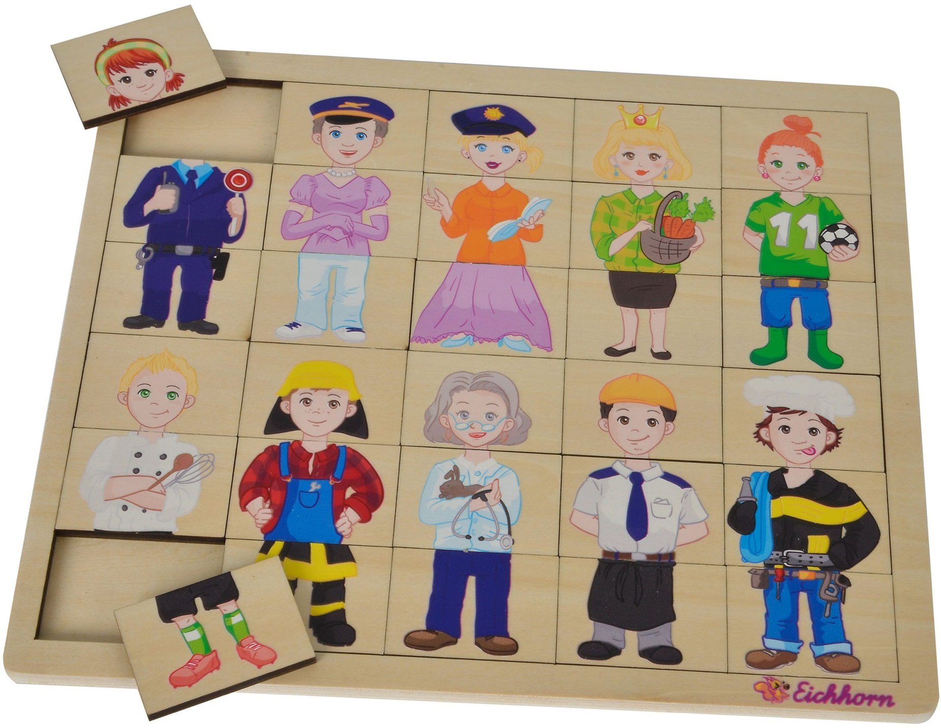 Eichhorn Puzzle 30 Teile Kinder Einlegepuzzle günstig online kaufen