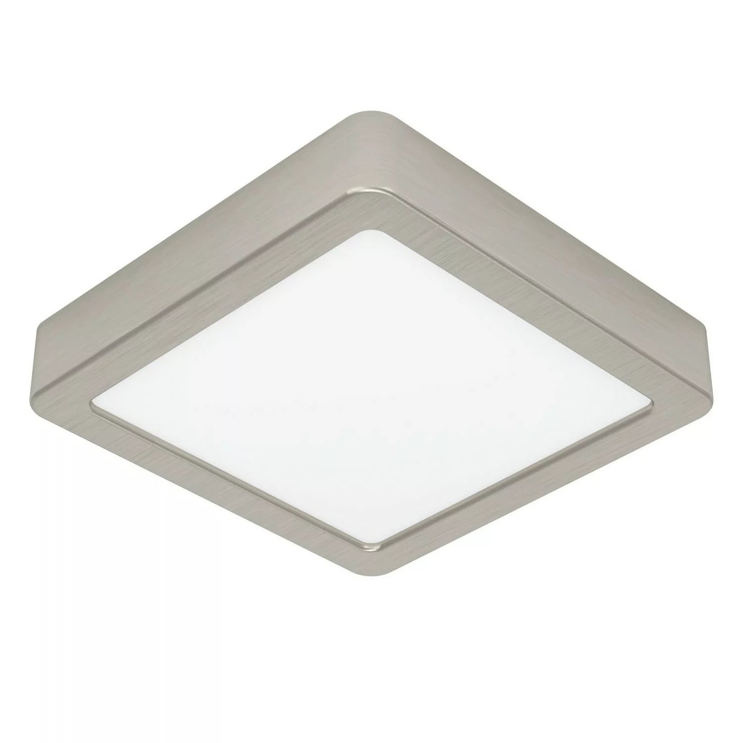 LED-Anbaupanel Fueva 5 IP20 830 nickel 16x16cm günstig online kaufen