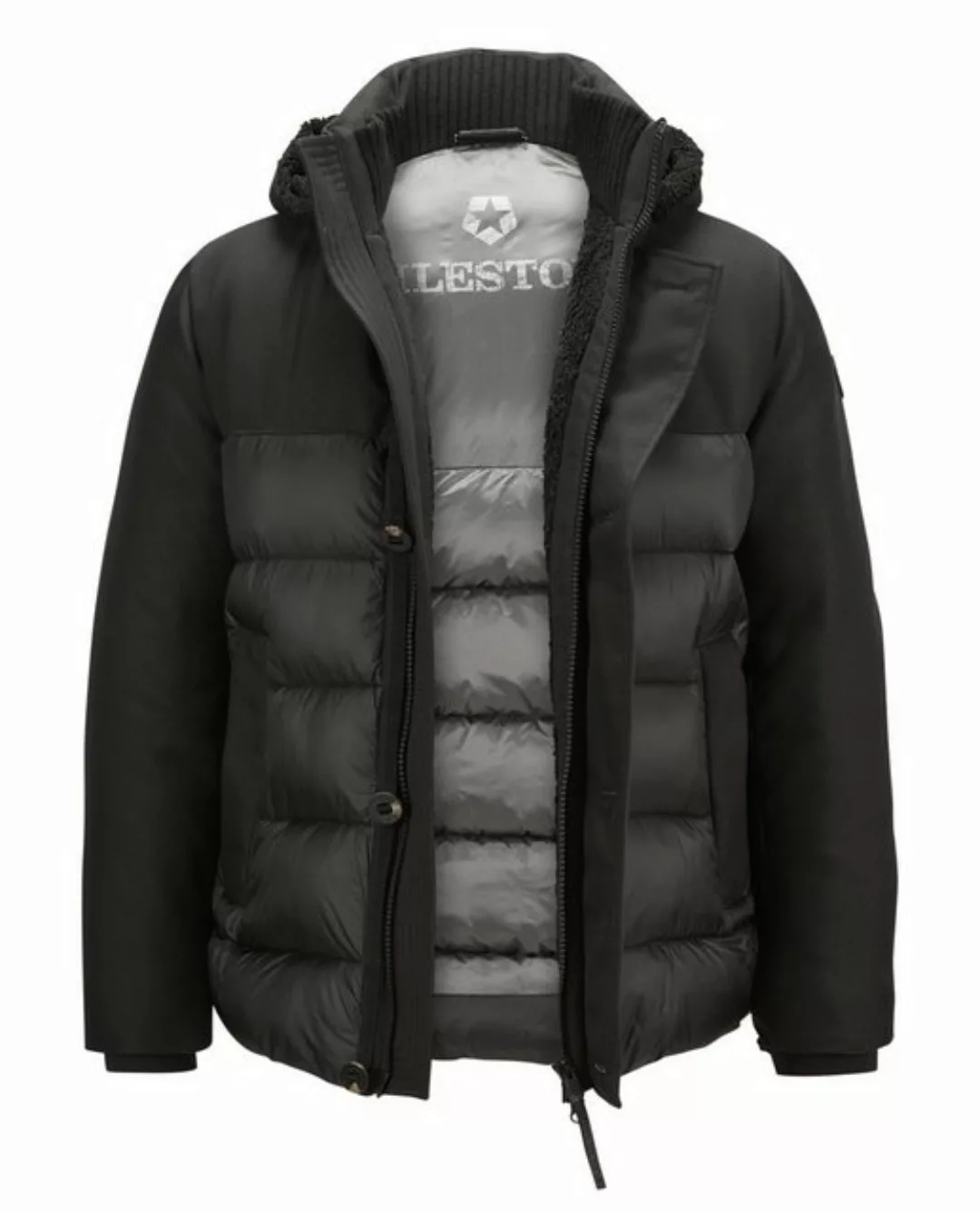 Milestone Steppjacke MSBrooklyn mit Logo Badge günstig online kaufen