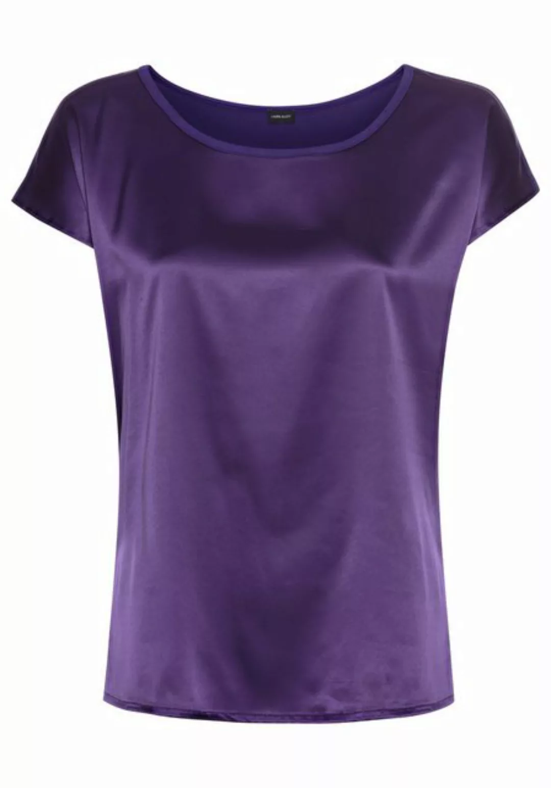 Laura Scott Shirtbluse aus Satin und Jersey günstig online kaufen