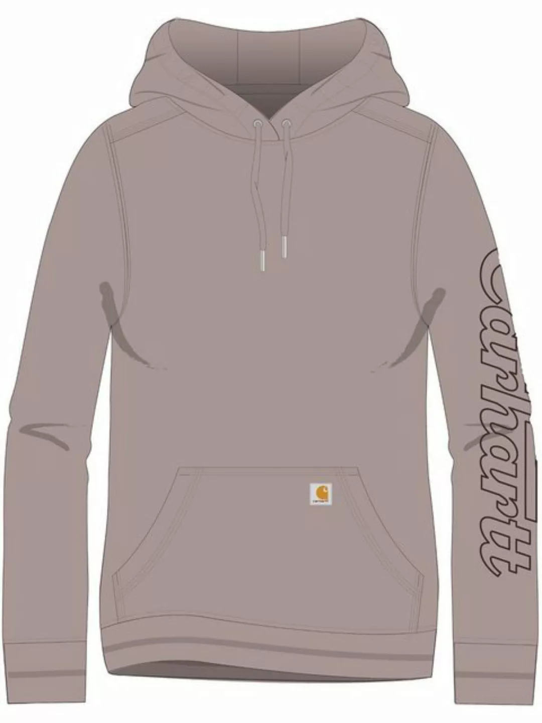 Carhartt Hoodie Carhartt Damen Kapuzenpullover Rain Defender Hooded Sweatsh günstig online kaufen