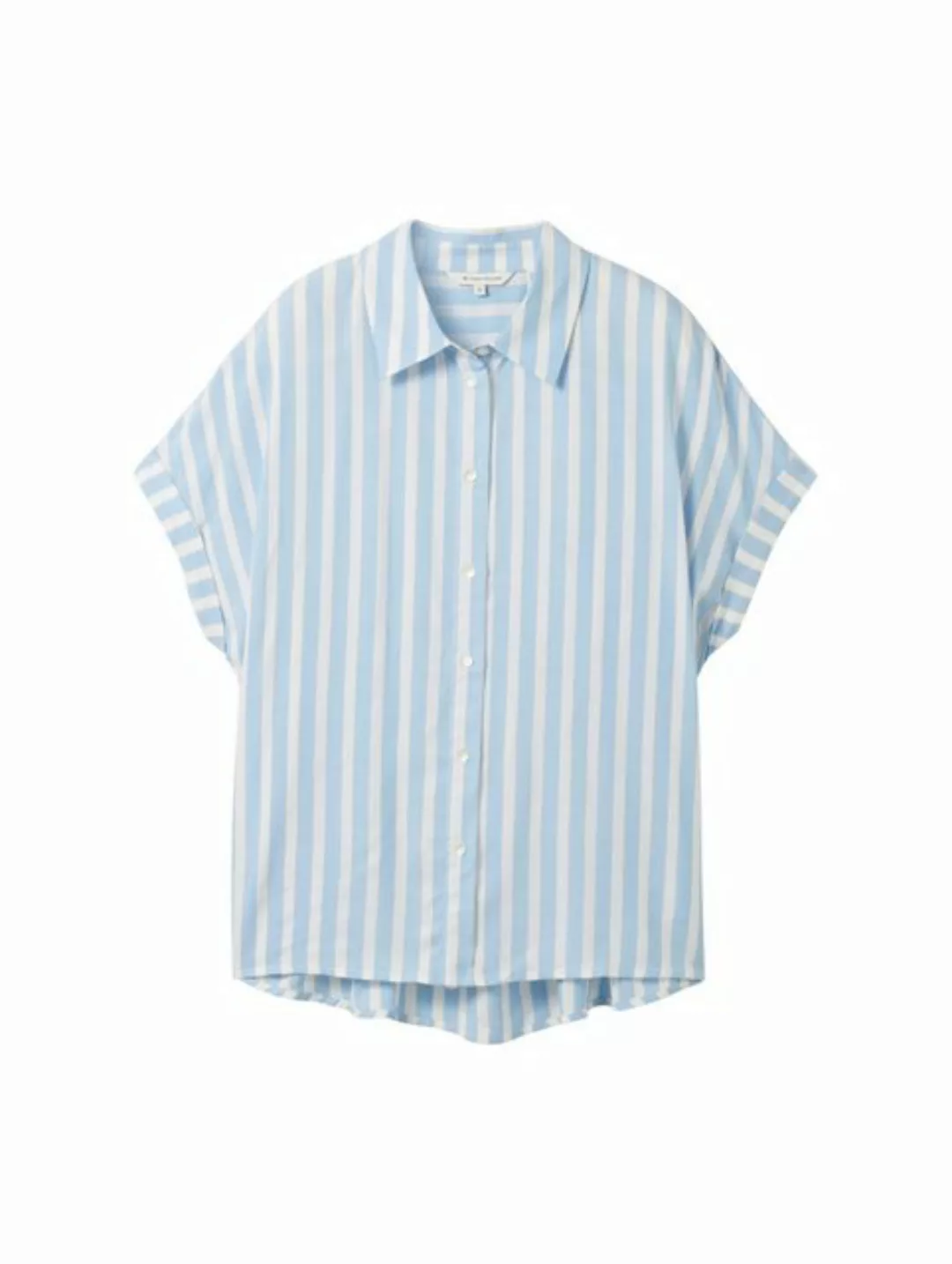 TOM TAILOR Kurzarmbluse Bluse dünnes Kurzarmshirt (1-tlg) günstig online kaufen
