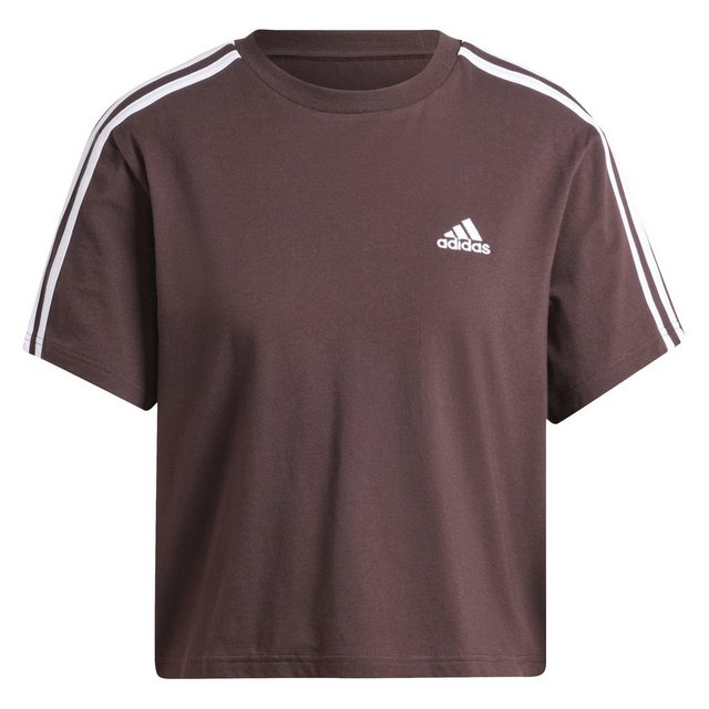 adidas Performance T-Shirt adidas Damen T-Shirt Essentials 3S Crop-Top günstig online kaufen