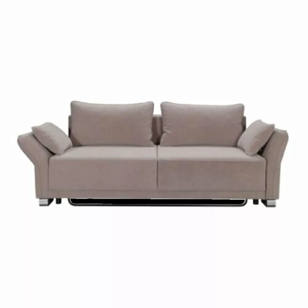 JVmoebel 3-Sitzer 3 Sitz Sofa Couch Textil Polster Stoff Schlafsofa Bettfun günstig online kaufen