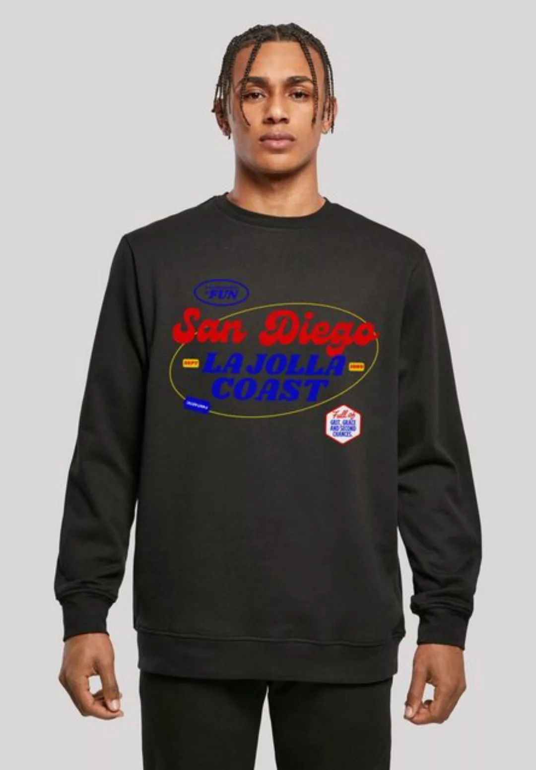 F4NT4STIC Kapuzenpullover San Diego CREW Print günstig online kaufen