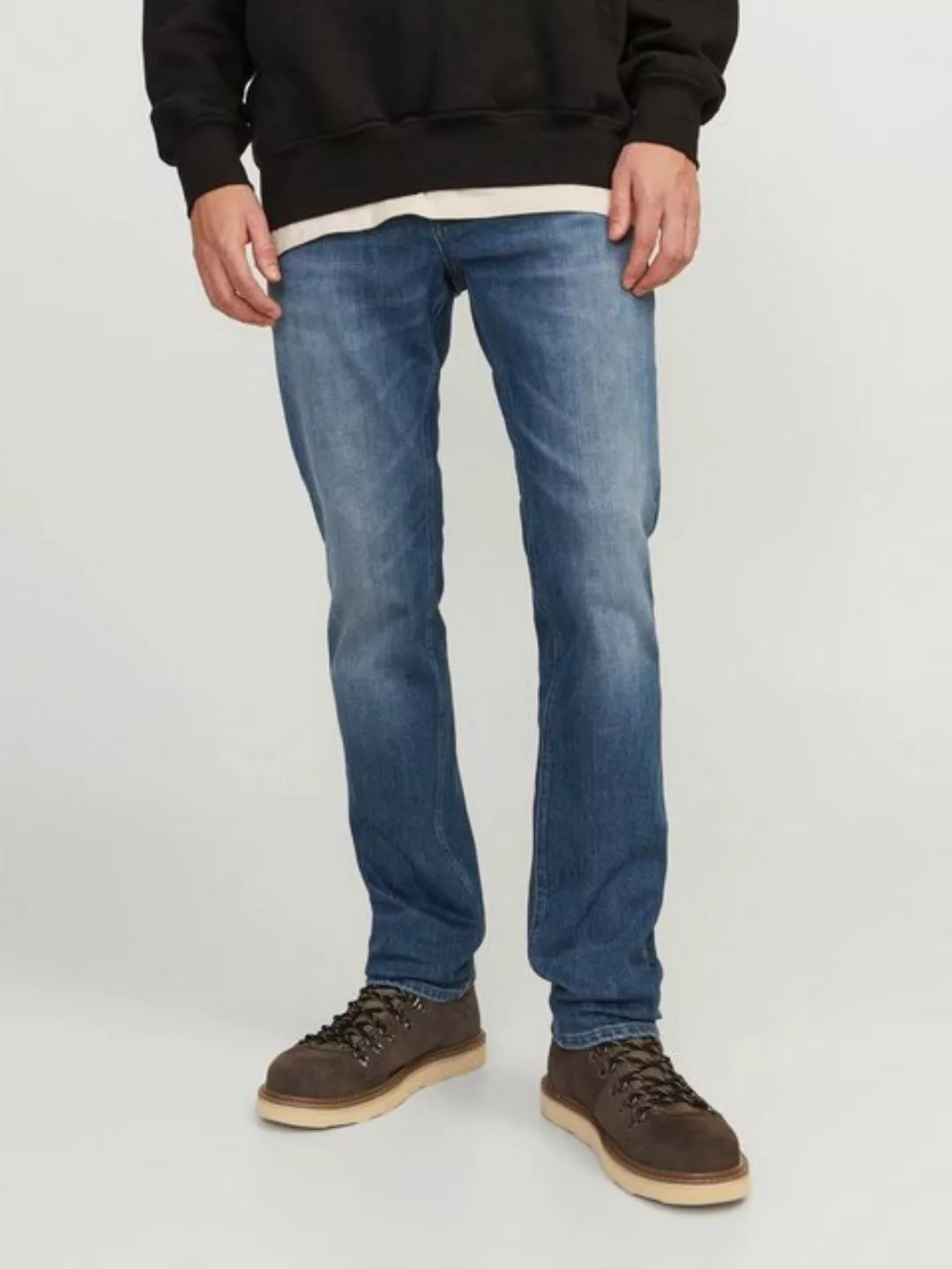 Jack & Jones Herren Jeans JJITIM JJORIGINAL AM 784 - Slim Fit - Blau - Blue günstig online kaufen